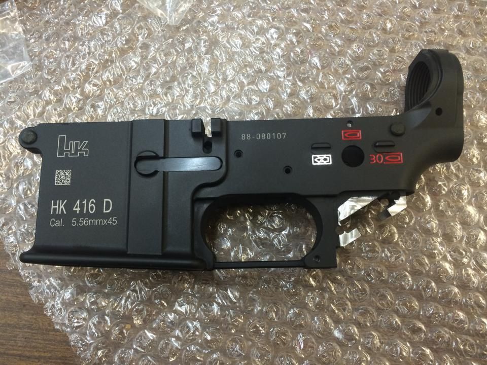 実物 旧型HOGUE グリップ ラバーグリップ HK416 M4 AR15 SR16